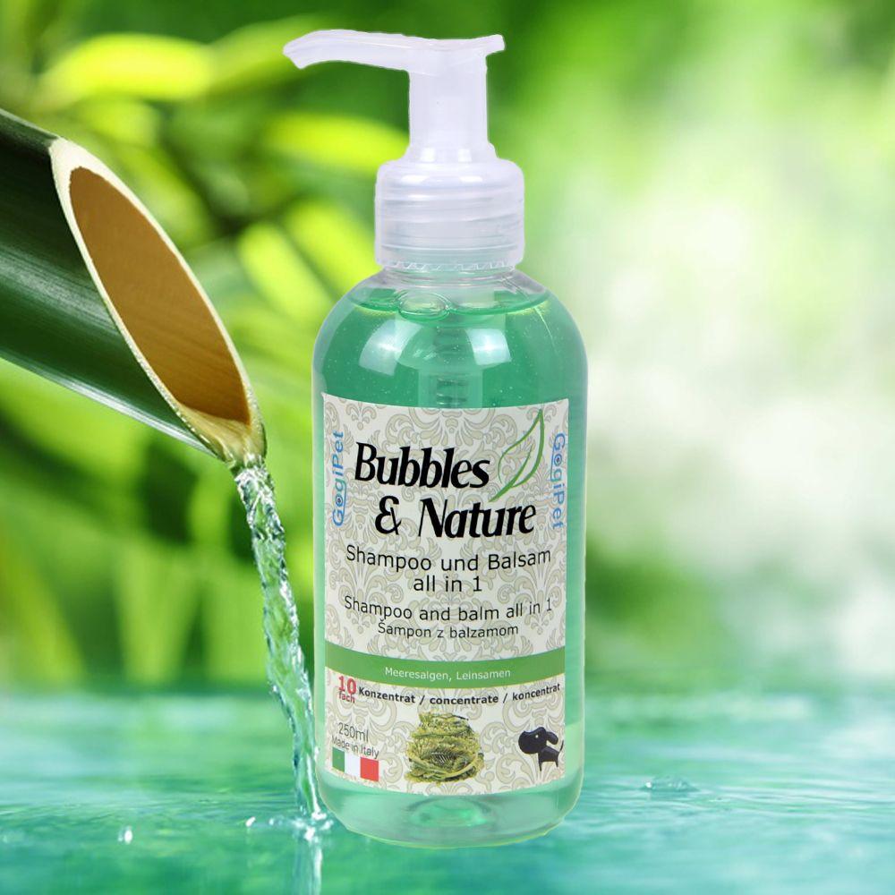 All in one Hundeshampoo mit Pflegebalsam